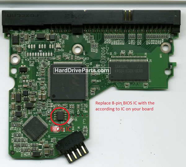 Western Digital PCB Board 2060-701292-000 REV A (image for) Western Digital PCB Board 2060-701292-000 REV A